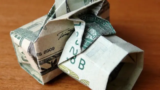 Potret Kreasi Origami dari Uang Dollar yang Kreatif Abis, Ada Sandal Jepit