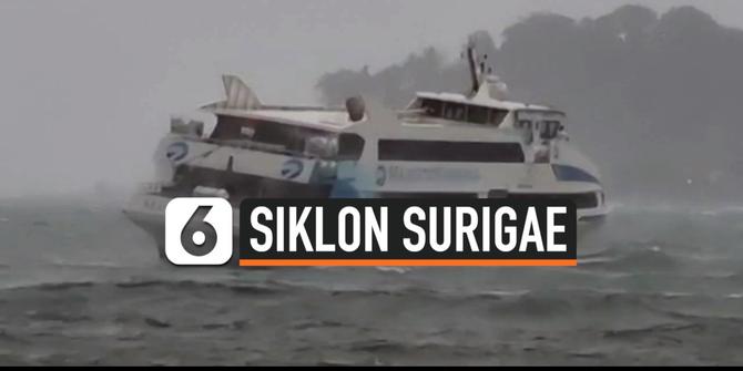 VIDEO: Siklon Surigae Terjang Kepulauan Sangihe