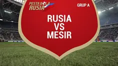 Data dan statistik singkat terkait laga Rusia kontra Mesir di Grup A Piala Dunia 2018, Rabu (20/6/2018) dini hari WIB.