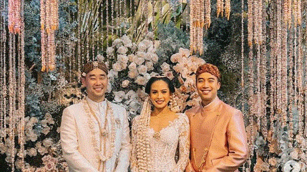 Vidi Aldiani jadi Pengiring Pengantin di Pernikahan Maudy Ayunda dan Jesse Choi