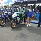Persaingan sengit terjadi di kelas YCR4 Moped 125 cc pada grand final Yamaha Cup Race 2018 di Semarang (dok: Yamaha)