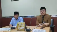 Ketua Badan Kehormatan DPRD DKI Jakarta Ahmad Nawawi saat ditemui wartawan di Ruang BK DPRD DKI Jakarta, Rabu (26/7/2023). (Liputan6.com/Winda Nelfira)