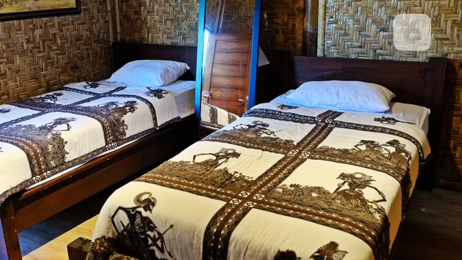 Bagian dalam salah satu guest house di Omah Kecebong, Yogyakarta. (Liputan6.com/Asnida Riani)