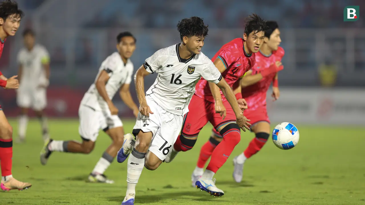 Timnas Korea Selatan melawan Timnas Indonesia di Kualifikasi Piala Asia U-23 2026.
