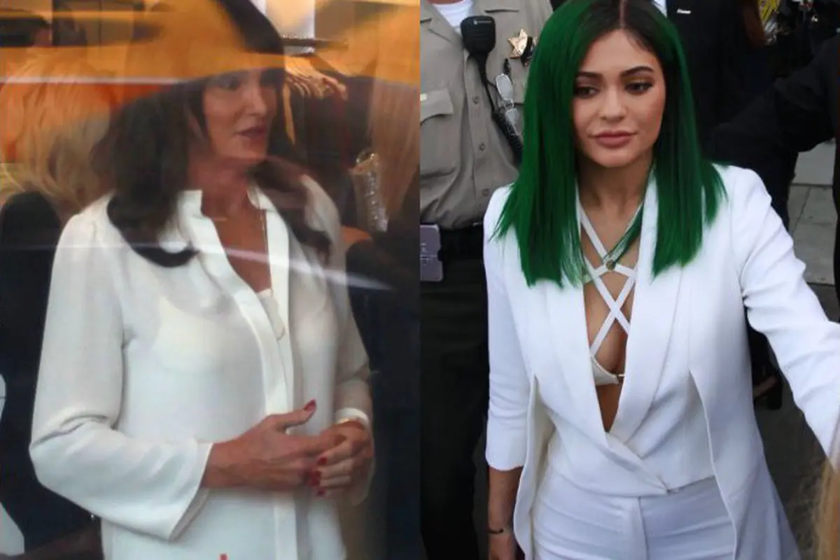 Kylie Jenner dan Caitlyn Jenner