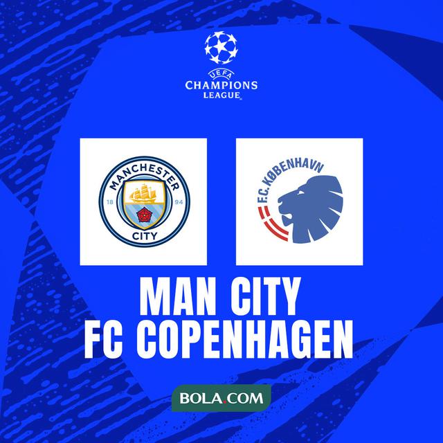 Liga Champions - Man City Vs FC Copenhagen