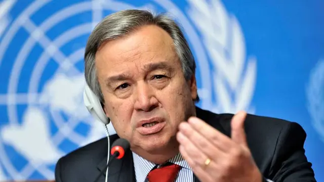 Mantan Perdana Menteri Portugal, Antonio Gutteres yang disebut-sebut sebagai calon tunggal pengganti Sekjen PBB Ban Ki-Moon. (Portugal-India.com)