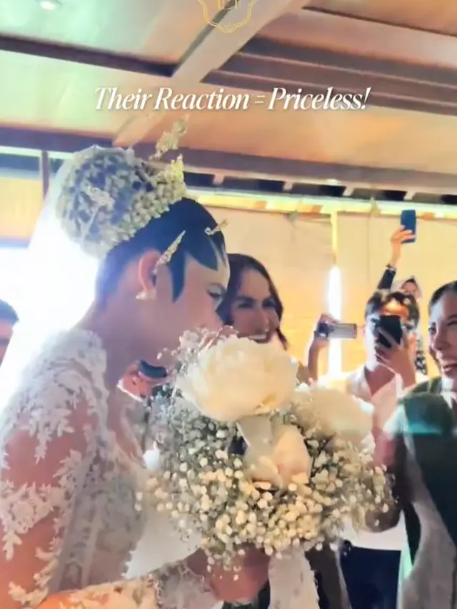Potret Luna Maya Sebelum dan Sesudah Make Up Akad Nikah