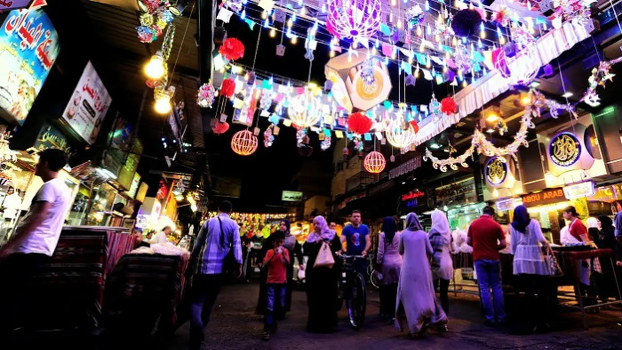 Suasana Ramadan di Damaskus, Suriah