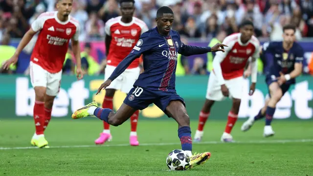 Ousmane Dembele, PSG, Liga Champions