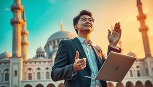 apa itu tawakal ©Ilustrasi dibuat AI