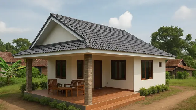 Inspirasi Rumah Sederhana Ukuran 6x9 Model Sekarang di Desa