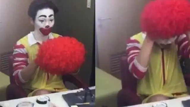Key SHINee Mengenakan Kostum Badut McDonalds dalam Halloween Party SM Entertainment
