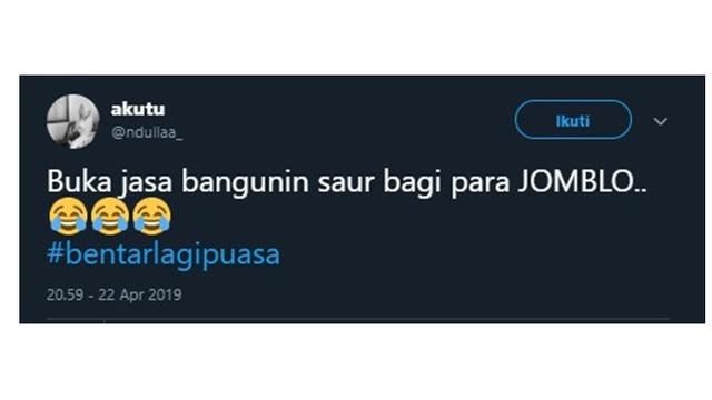 Drama Netizen soal Bentar Lagi Puasa Ini Bikin Nyesek
