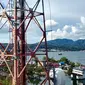 Indosat Ooredoo menguji coba teknologi OpenRAN guna menghadirkan layanan 4G yang berkualitas video di sejumlah wilayah di Maluku (Foto: Indosat Ooredoo).