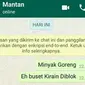 6 Chat Kocak ke Mantan Pacar Ini Bikin Geleng Kepala (sumber: Instagram.com/ngumpulreceh)