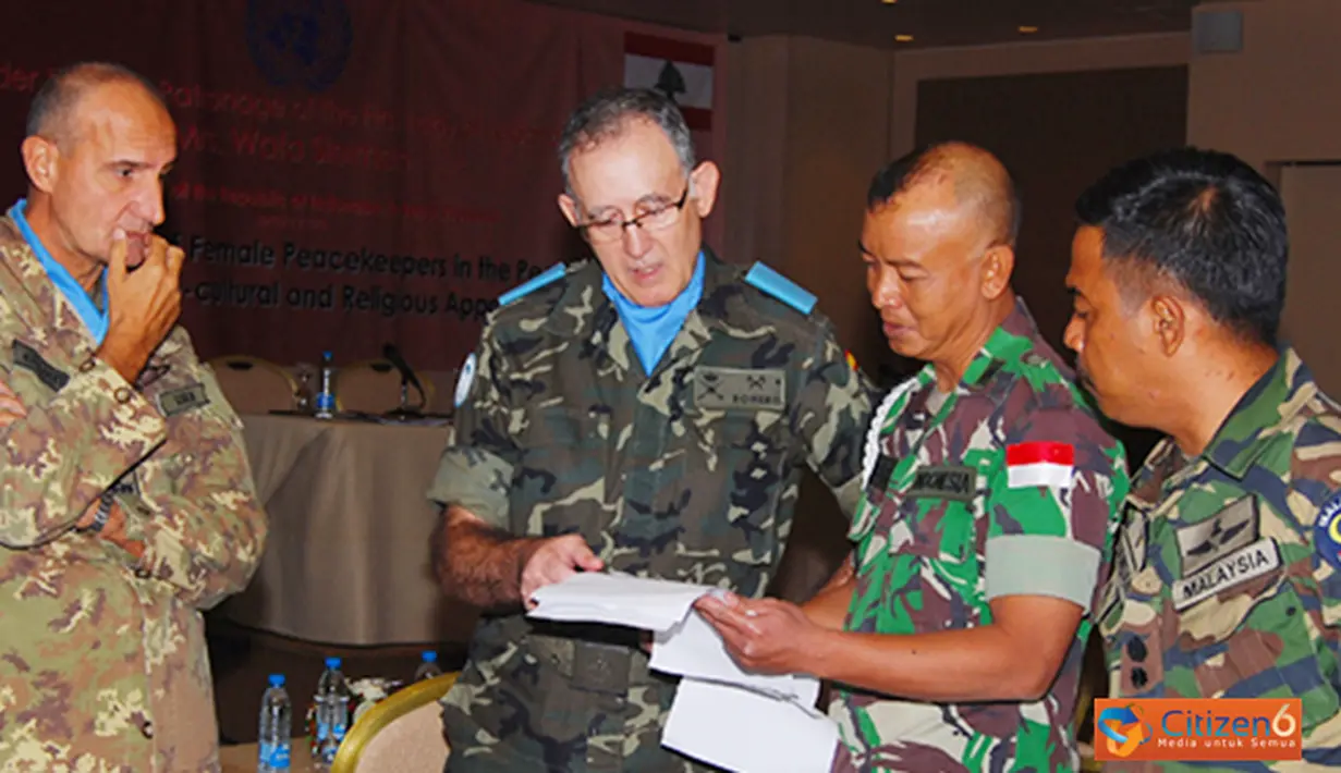 Citizen6, Lebanon: Turut hadir pada acara tersebut, antara lain Force Commander UNIFIL Major General Paolo Serra, Komandan Kontingen Garuda UNIFIL dan Dansatgas Indobatt Letkol Inf Suharto Sudarsono. (Pengirim: Badarudin Bakri).
