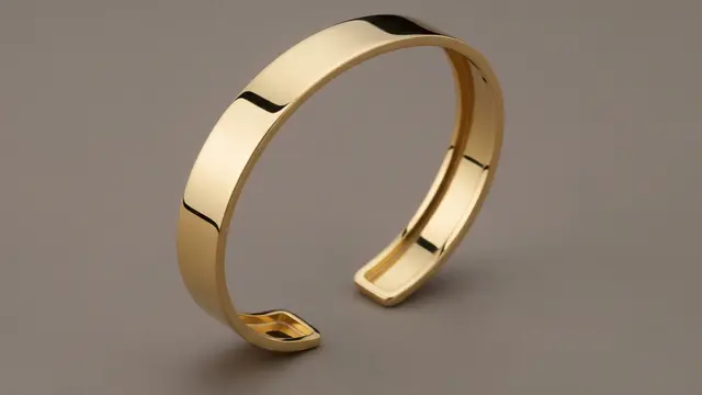 Gelang Emas Model Cuff Minimalis