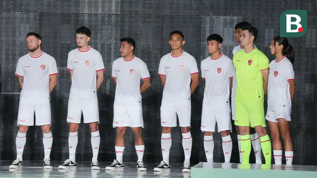  Terinspirasi Jersey Skuad Garuda 1981, Jersey Anyar Timnas Indonesia Resmi Diluncurkan