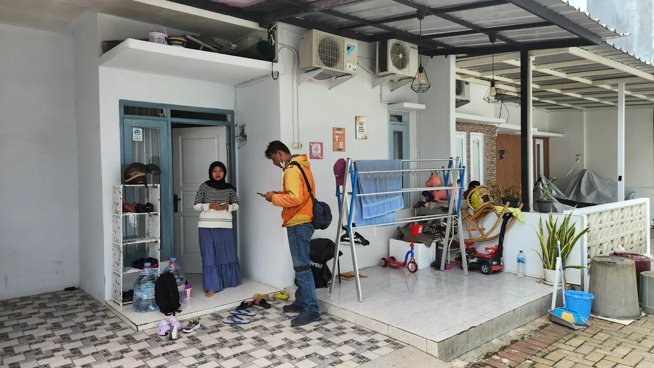 Lokasi pencurian perhiasan milik korban di Perumahan Griya Amanah 4, Cilodong, Depok. (Liputan6.com/Dicky Agung Prihanto)