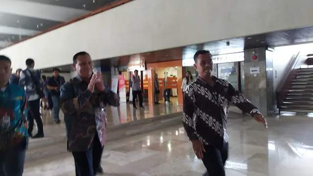 Pimpinan KPK di Gedung DPR, Senin (20/1/2020)