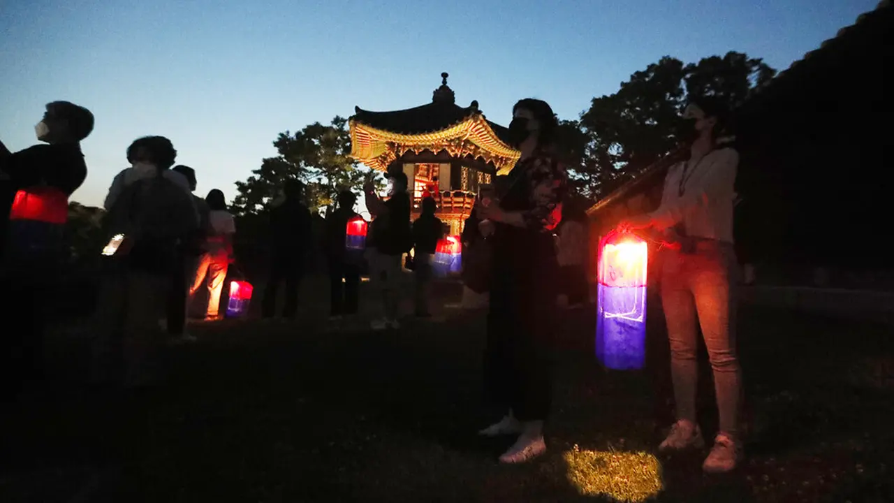 FOTO: Menyusuri Istana Changdeokgung Seoul di Tengah Pandemi COVID-19