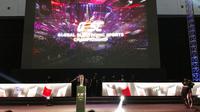 Suasana turnamen GESC Indonesia DOTA 2 Pro Circuit Minor di ICE, Tanggerang. Liputan6.com/ Yuslianson