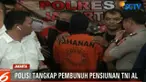 Setelah mengakui perbuatan tersangka, polisi menyita sebilah pisau yang digunakan untuk membunuh korban.