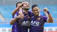Kehadiran Ze Valente di Persik Kediri pada putaran kedua BRI Liga 1 2023/2024 bisa mengancam posisi Rohit Chand dan Renan Silva? (Bola.com/Gatot Sumitro)