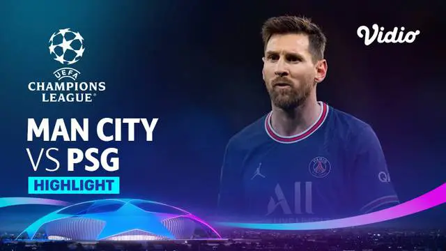 Berita video highlights laga matchday 5 Grup A Liga Champions 2021/2022, Manchester City vs PSG (Paris Saint-Germain), yang berakhir dengan skor 2-1, Kamis (25/11/2021) dinihari WIB.