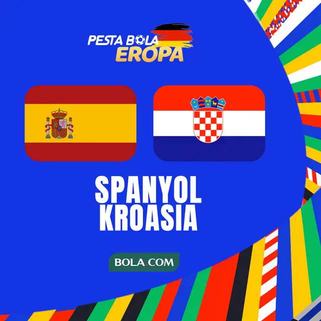 Euro 2024 - Spanyol Vs Kroasia