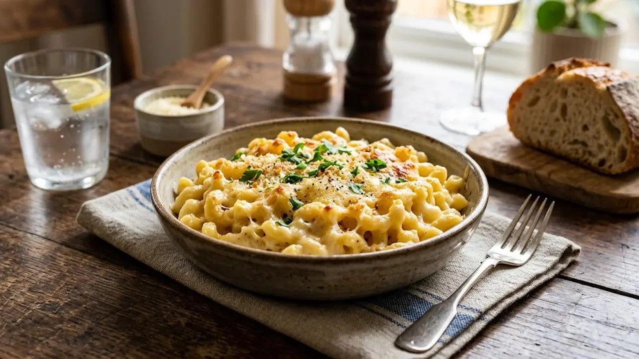 Resep Macaroni Pasta Saus Keju 3 Bahan/AI Generated