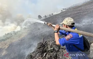 Asap Kebakaran Hutan Kalsel Makin Parah, Utara Bandara Jadi Fokus