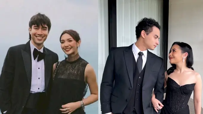 Adu Gaya Couple Vidi Aldiano-Sheila Dara dan Omara Esteghlal-Prilly Latuconsina di Pernikahan Angga Yunanda-Shenina Cinnamon