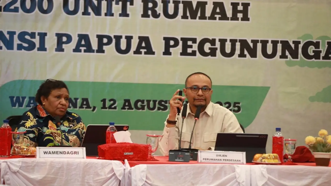 Wamendagri Ribka Berharap Pembangunan 2.200 Unit Rumah Dapat Mendorong Pemberdayaan OAP