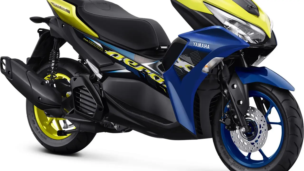 All New Yamaha Aerox 155 Connected Tampil Lebih Sporty (Ist)