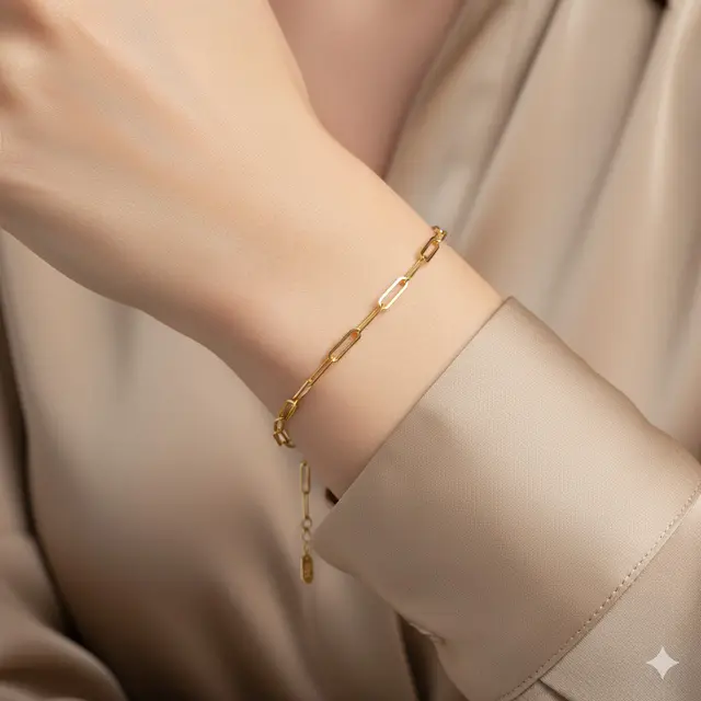 7 Rekomendasi Gelang Rantai Emas Tipis 1 Gram, Simple tapi Mewah