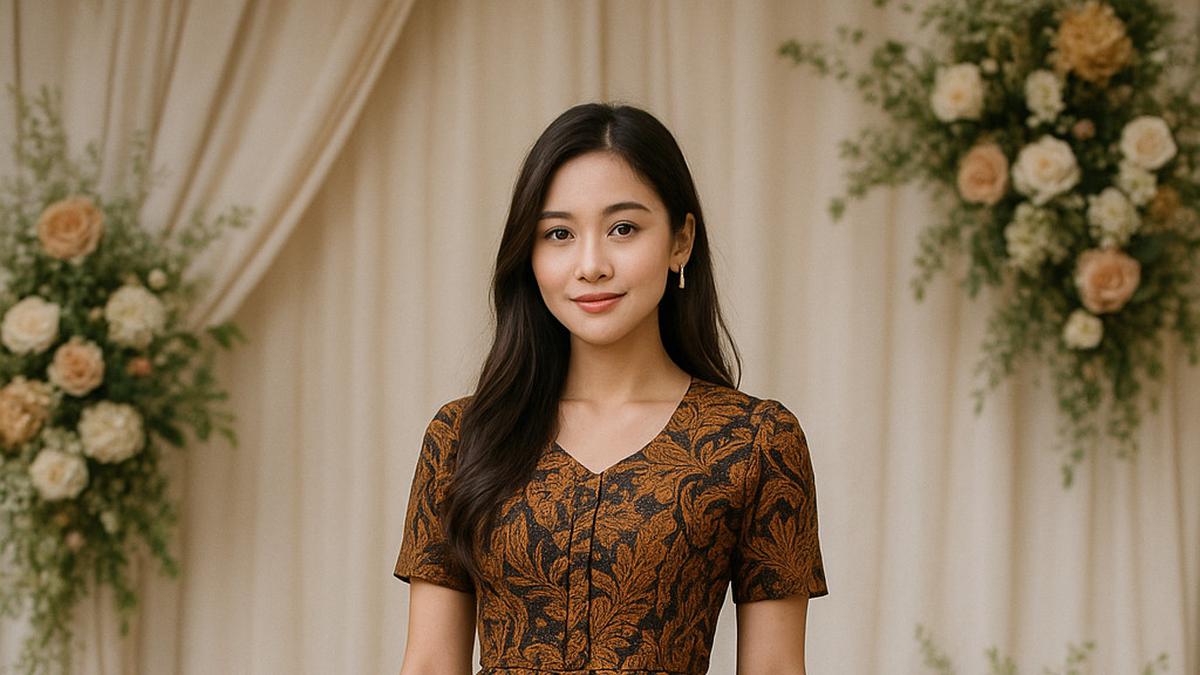7 Model Dress Batik Belahan Depan, Anggun dan Elegan Buat Kondangan di 2025