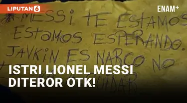 Ngeri! Istri Lionel Messi Jadi Korban Teror!