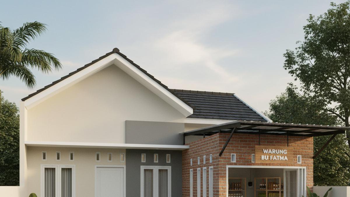 7 Model Rumah Minimalis Samping Ada Toko yang Enggak Ganggu Privasi Penghuni, Desain Fungsional untuk Hunian dan Usaha