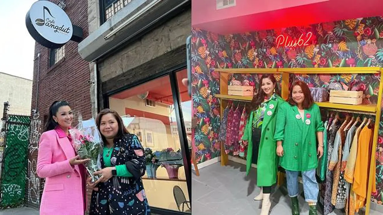 7 Potret Cafe Dangdut Fitri Carlina yang Buka di Long Island City, New York