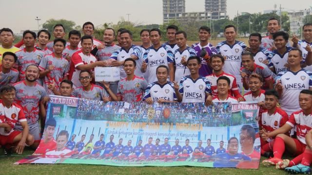 Laga Amal Unesa untuk Kanjuruhan