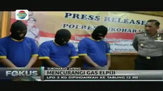 Polisi membekuk pengoplos gas elpiji di Sukoharjo, Jawa Tengah. Pelaku melancarkan aksinya dengan melihat melalui internet.