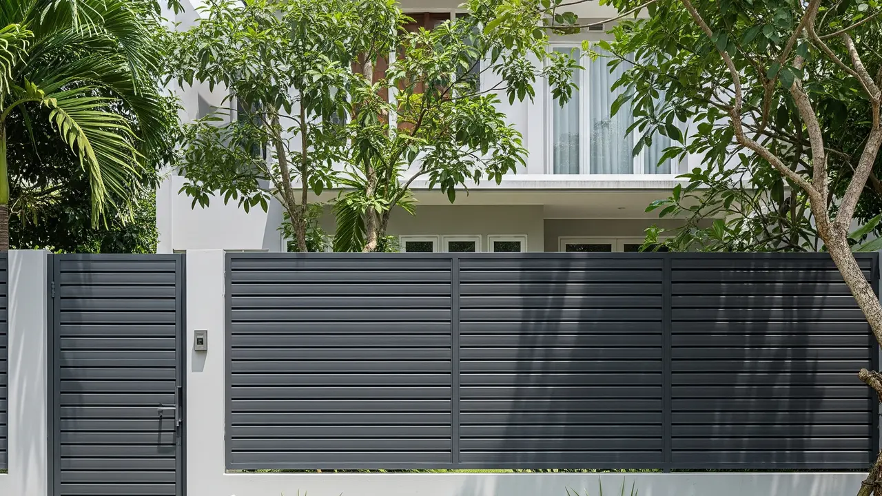9 Model Pagar Rumah Minimalis Aman dari Hewan Liar, Hunian Desain Estetik