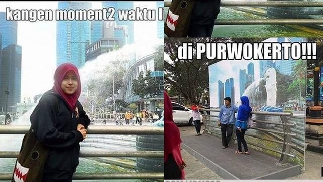 6 Foto Liburan Palsu Ini Bikin Tepuk Jidat, Gagal Pamer