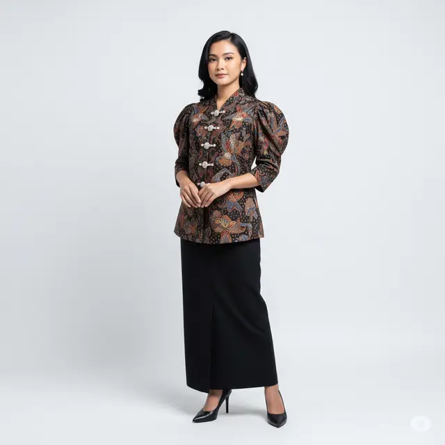 12 Model Kemeja Batik Wanita Formal Modern untuk Tampilan Profesional dan Elegan