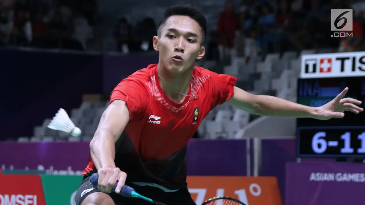 Jonatan Christie, Asian Games 2018