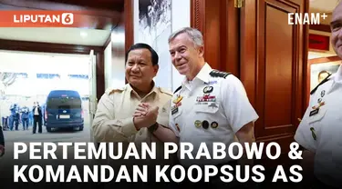 Prabowo Terima Kunjugan Komandan Koopsus AS