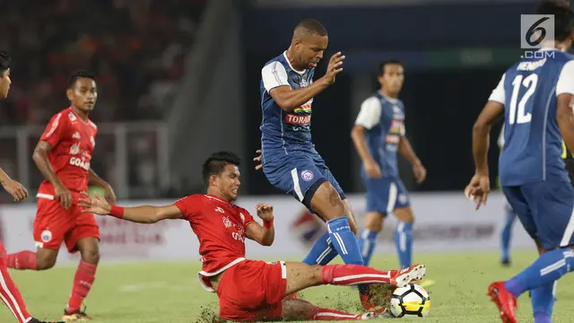 Marko Simic Cetak Dua Gol, Persija Gilas Arema