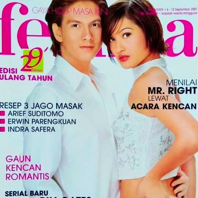 6 Potret Lawas Karenina Anderson saat Jadi Model, Populer Tahun 90-an